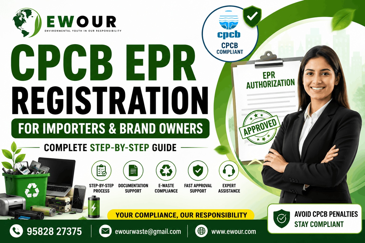CPCB EPR Registration Process for Importers and Brand Owners in India: Complete Step-by-Step Guide